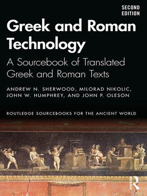 cover image of Greek and Roman Technology